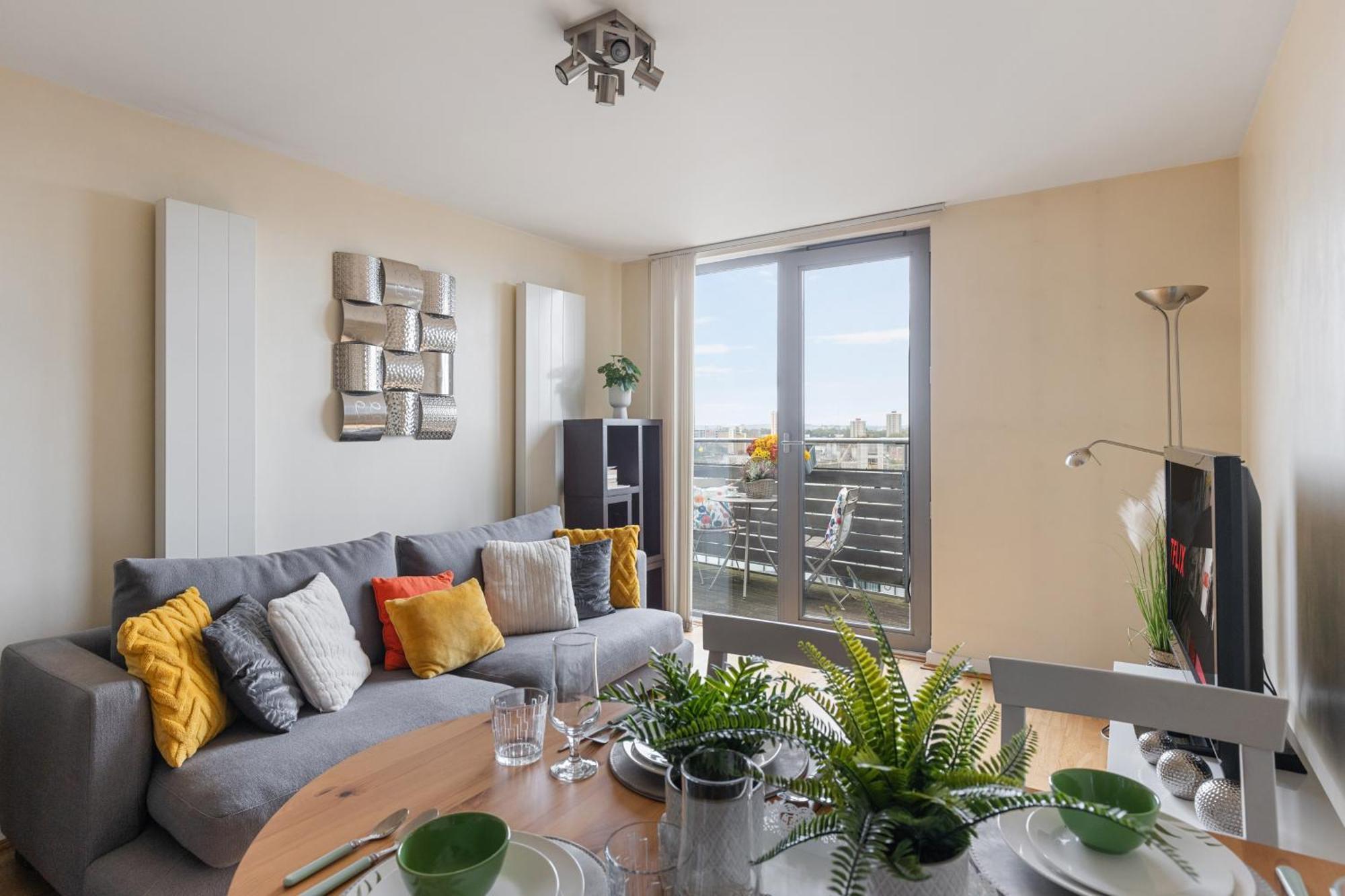Stratford Skyview Apartment Londra Dış mekan fotoğraf